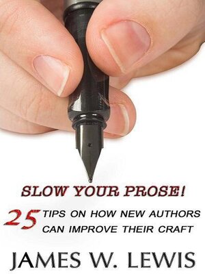 cover image of Slow Your Prose